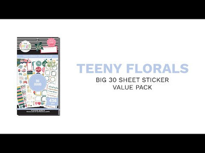 Value Pack Stickers - Teeny Florals - Big