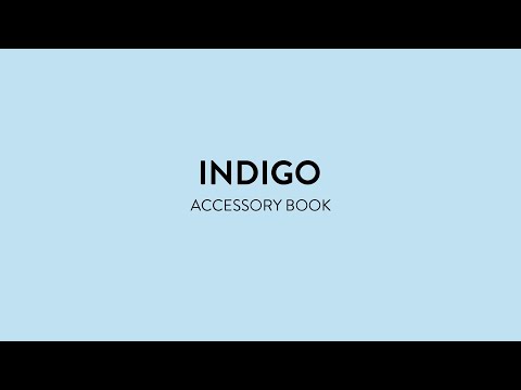 Indigo Tie Dye Accessory Book