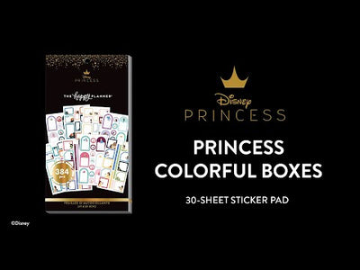 Disney © Value Pack Stickers - Princess Colorful Boxes