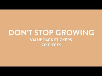 Value Pack Stickers - Don't Stop Growing