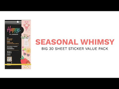 Seasonal Whimsy - Value Pack Stickers - Big