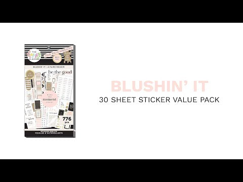 Value Pack Stickers - Blushin&