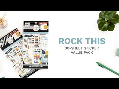 Teacher Value Pack Stickers - Rock This