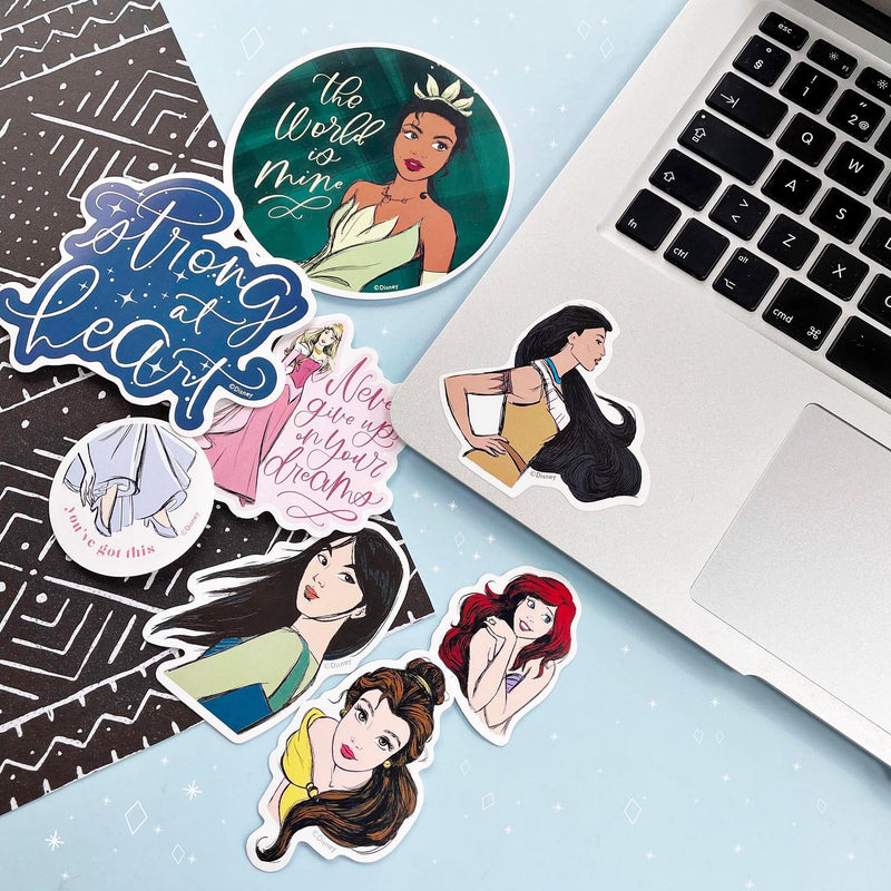 50 Princess Princesses Disney Phone Sticker Stickers Laptop Vinyl Decals  Decal